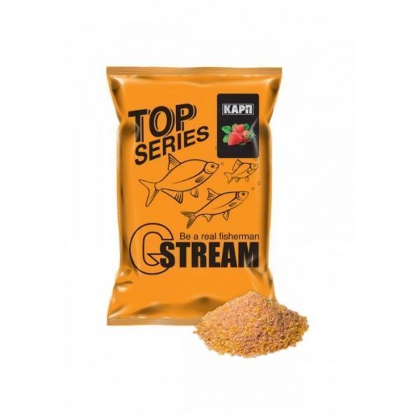 Прикормка GStream GSTREAM TOP Series КАРП 1000 г клубника