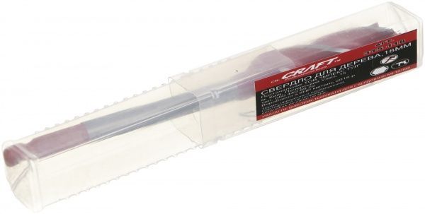 Сверло по дереву Impextool 4-гранное 165 мм 18 мм 1 шт.