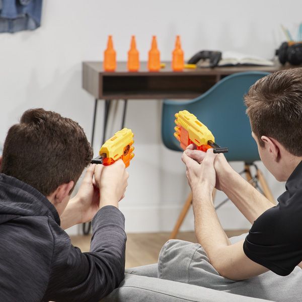 Ігровий набір Hasbro із мішенями та бластером Nerf Alpha Strike Fang QS-4 E8308
