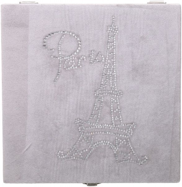 Сундучок Эйфель серый 20x20x10