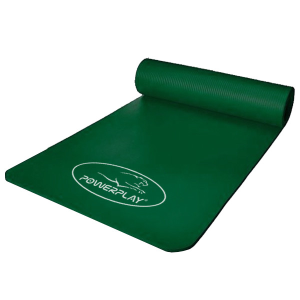 Коврик для йоги PowerPlay 183x61x1,5 см 4151 зеленый 