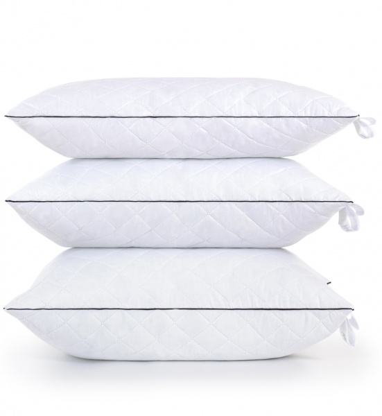 Подушка антиаллергенная 1164 Royal Pearl EcoSilk мягкая 50x70 см (2200001515505) MirSon