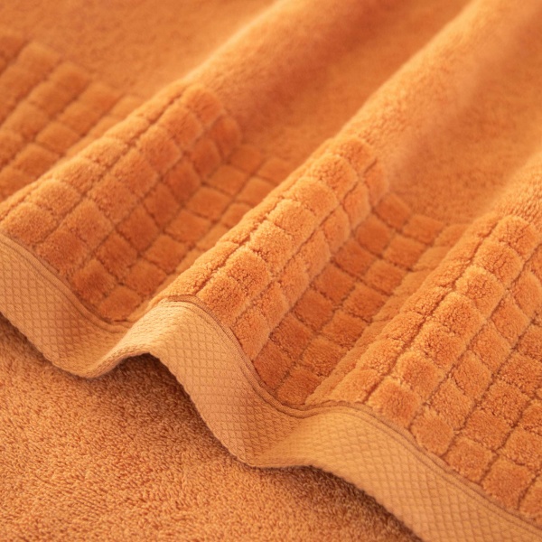 Рушник махровий Paulo 30x50 см помаранчевий Zwoltex 