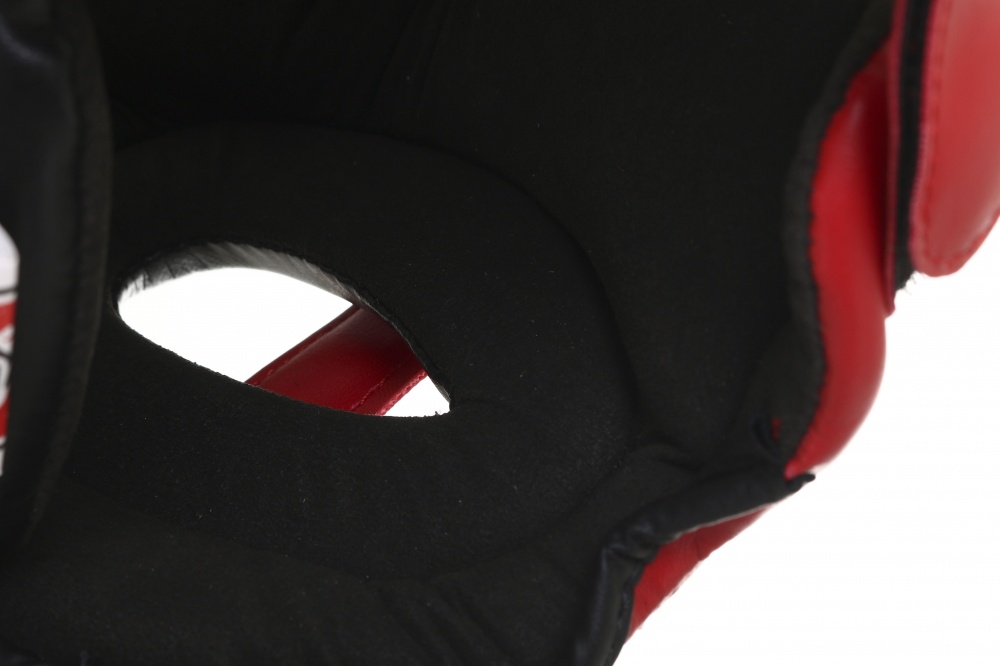 Шлем боксерский MaxxPro р. M AHG-626 Red vynil M красный