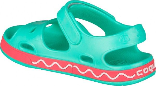Сандалі Coqui Fobee 8852 102328 р. 34/35 м'ятний із рожевим