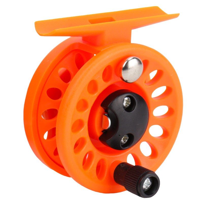 Катушка зимняя Fishing ROI инерционная 105 red