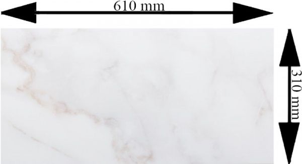 Плитка Allore Group Calacatta White M 31x61 NR Glossy 1 (52.80) 