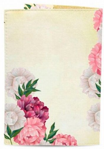 Обложка для паспорта цветы PowerFlower 