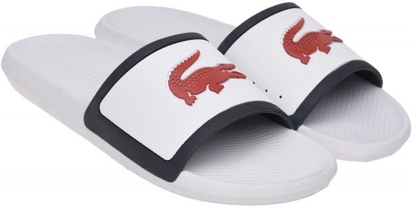 Шлепанцы Lacoste CROCO SLIDE TRI3 CMA 739CMA0043407 р. UK 11 белый