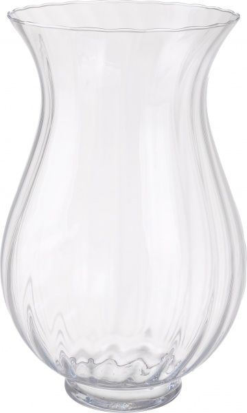 Ваза Оптик 35х23 см прозрачный Wrzesniak Glassworks