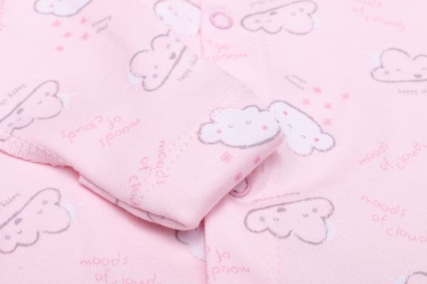 Комбінезон для дівчинки Bembi КБ4 р.56 рожевий із малюнком 