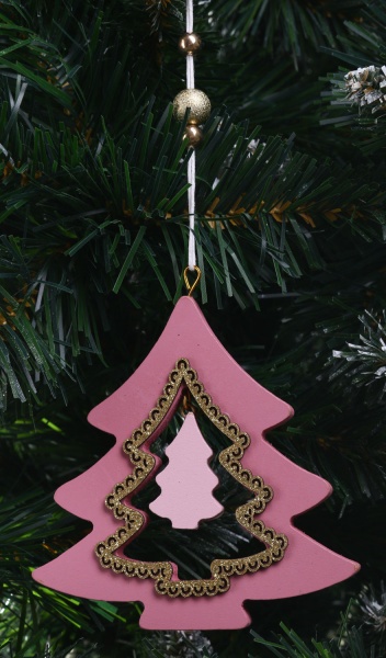 Декорація новорічна 10х1,2х10 см DH8053040 