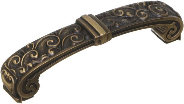 Меблева ручка 96 мм стара бронза DC DR 22/96 G4A