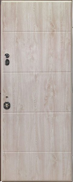 Двері вхідні Булат Термо House-703/вулична Антрацит / Дуб полярний антрацит / дуб полярний 2050x950 мм ліві