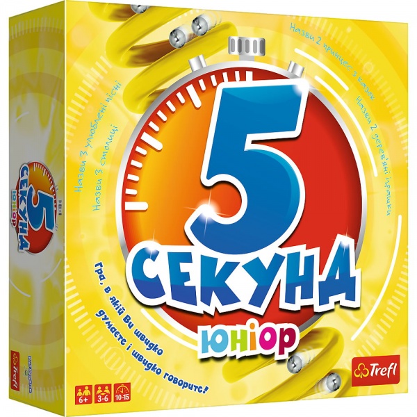 Игра настольная Trefl 5 секунд юниор 01812