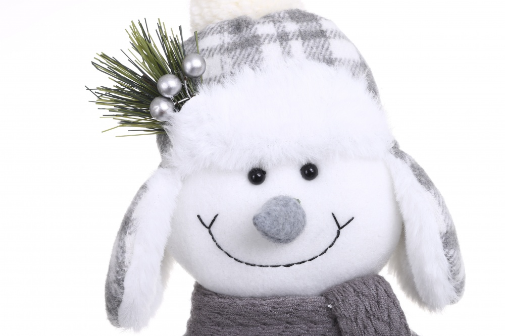 Декорация новогодняя Санта/ Снеговик 12х55 см ассортимент AXY2223004AB