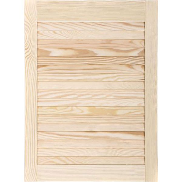 Жалюзійні дверцята соснова 606x444 мм