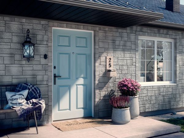 Планка универсальная VOX Solid Sandstone Light Grey 0,42 м 