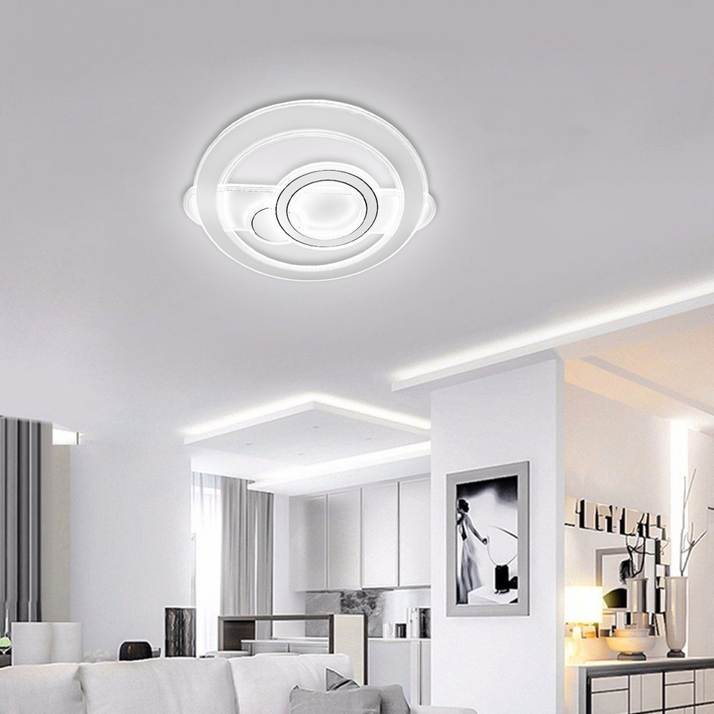Світильник стельовий Eurolamp Sunbeam Radiance 120 Вт білий LED-ALR-120W-T31