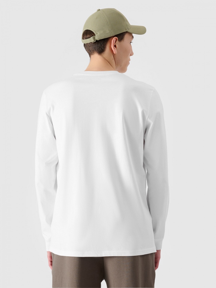 Футболка 4F LONGSLEEVE M432 4FWMM00TLONM432-10S р.XL белый
