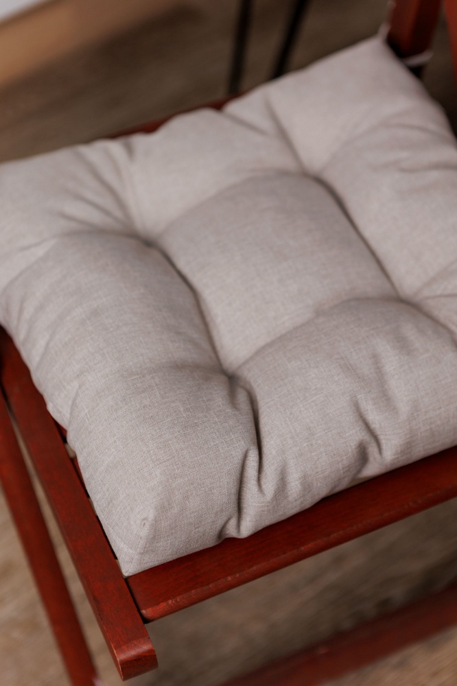 Подушка на стілець Шанталь коричнева 40х40 см La Nuit