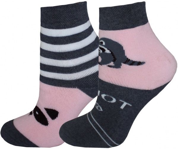 Носки детские Брестские Baby 3060 170 р.17-18 черный розовый 