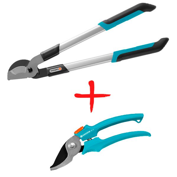 Сучкоріз та секатор Gardena Comfort + Classic Garden