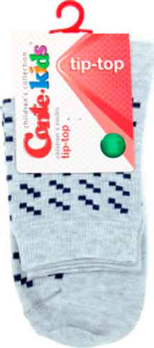 Носки детские Conte-Kids TIP-TOP 207 р.20 светло-серый 