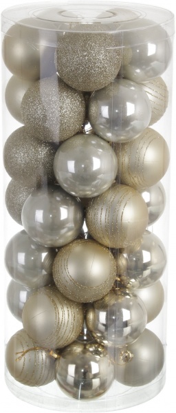 Набор шариков в ассортименте d 60 мм 35 шт./уп.