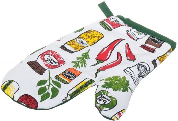 Рукавичка-прихватка Спеції 19x30 см зелений Homeline 