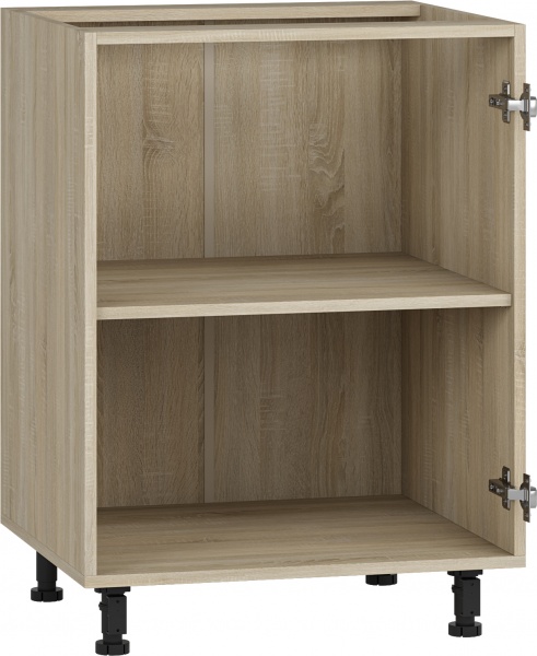 Тумба нижня без фасаду МС Джетта 60х82х52,2 см 80359505 Грейд