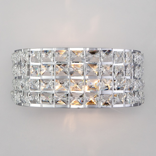 Бра Strotskis Kira 2x60 Вт E14 хром 10115/2 (хром) 