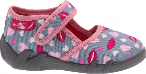 Тапочки детские RenBut Kiss р.27 серый 13-105_P-0820-27 