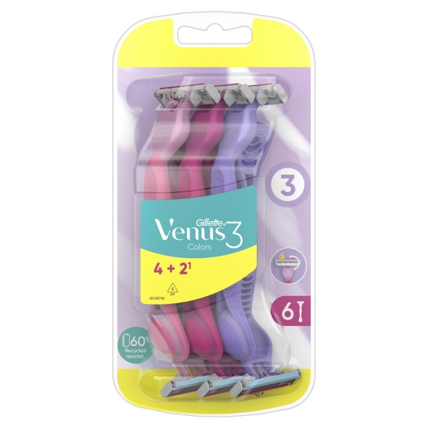 Станки одноразові Gillette Venus 3 6 шт.