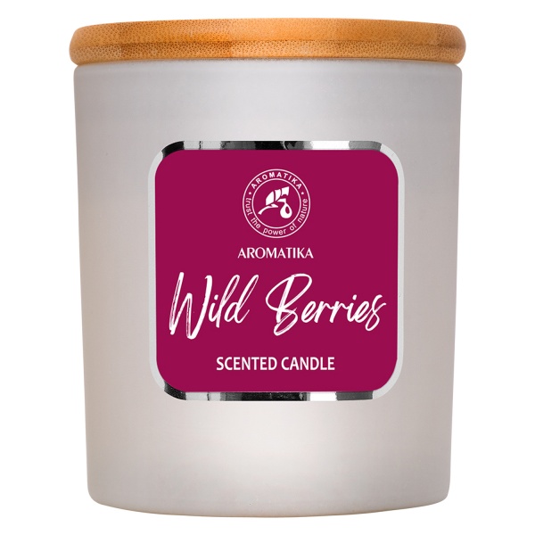 Свеча ароматическая Ароматика Дикие ягоды 200 г 