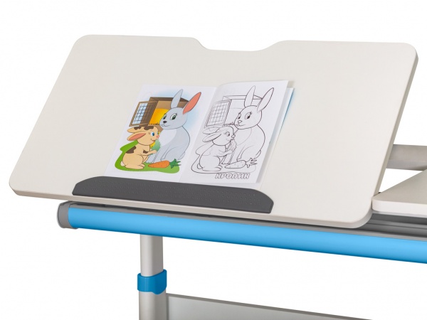 Детский стол ErgoKids TH-310 Lite Blue белый / голубой
