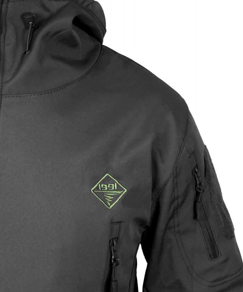 Куртка 1991 ТМ тактична вологозахисна SoftShell , Black L 34123-JA-01-B-L р.L