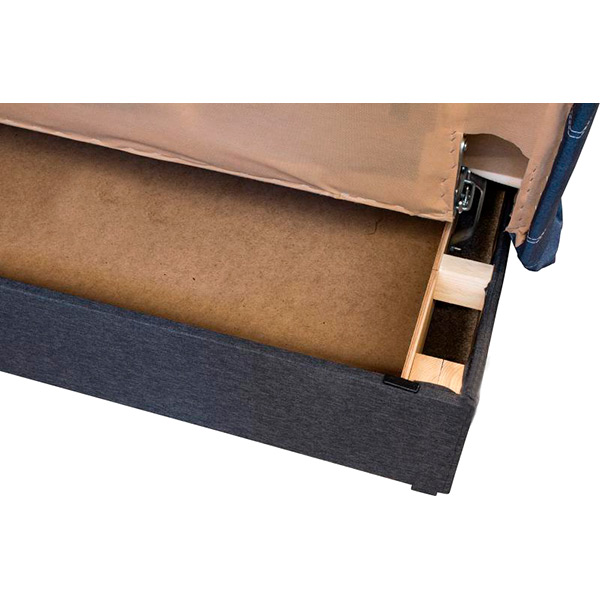 Диван прямий Берегиня Торнадо 2060х910х910 мм синій