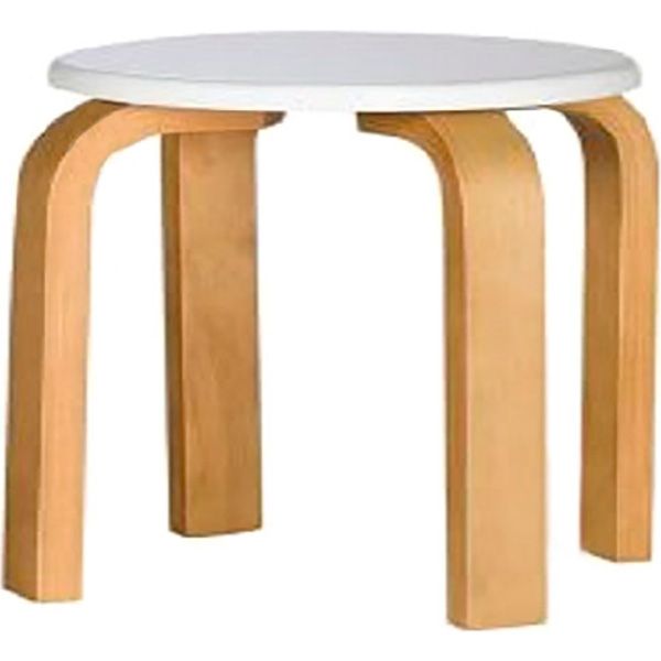 Табурет дерев’яний 260х295х295 бук/білий