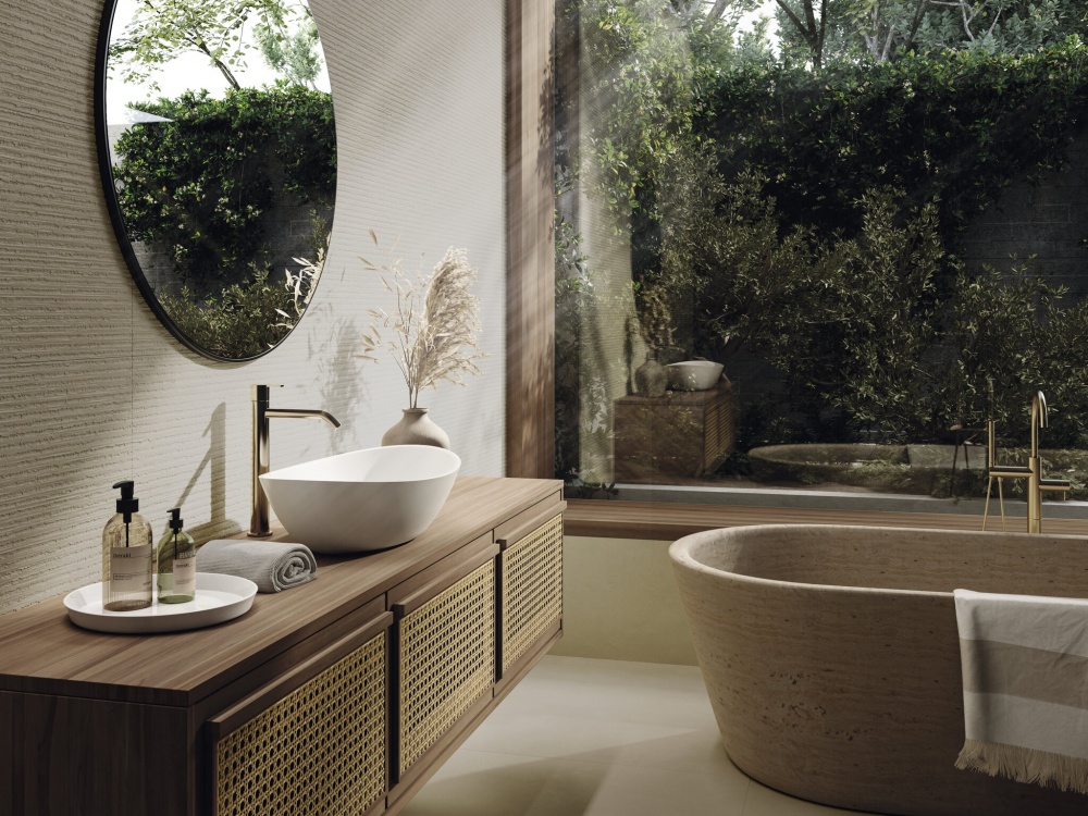 Плитка Cifre Origin trace cream mt 40x120 см