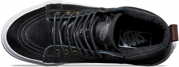 Кеды Vans U SK8-Hi 46 MTE (Pebble Leather VA2XS2JTQ р.US 7,5 черный