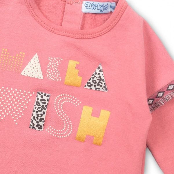 Джемпер детский Dirkje р.110 розовый D36329-35 