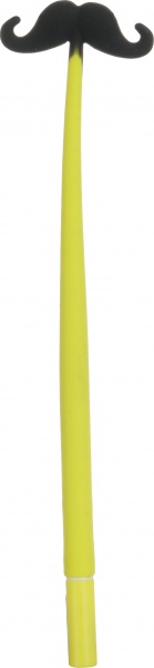 Ручка шариковая Джентльмен желтый 