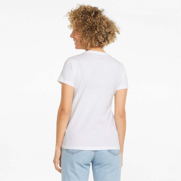 Футболка Puma VALENTINE'S DAY GRAPHIC TEE 84840802 р.2XS білий