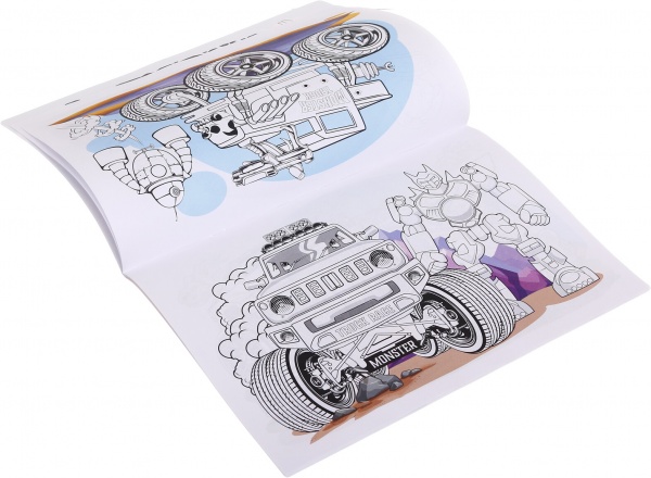 Розмальовка Art studio of happiness 21х27,9 см А4 в асортименті