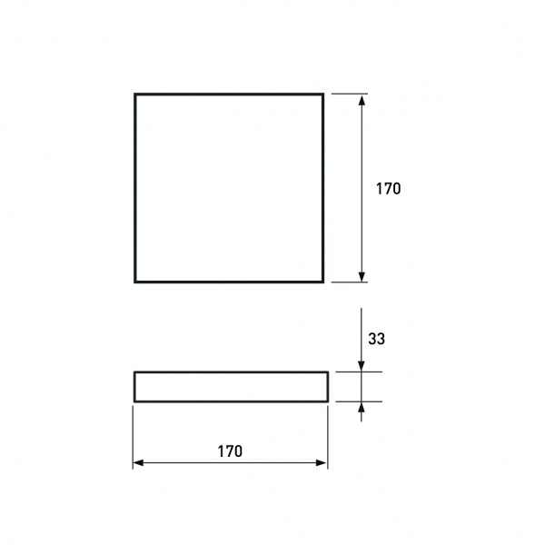 Светильник светодиодный Eurolamp 21 Вт IP20 белый LED-NLS-21/40(GM) 
