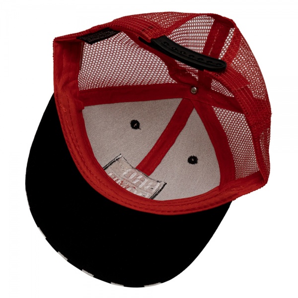 Бейсболка Devilon 3-8 лет р.48-54 красный 518851 