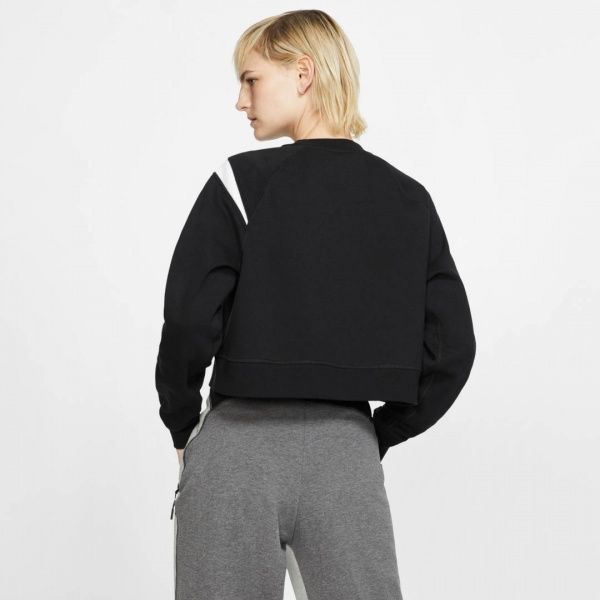 Світшот Nike W NSW SWSH CREW FLC BB BV3933-011 р. L чорний