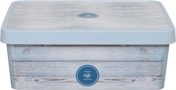 Ящик для зберігання G-641-W Wooden 138x370x277 мм