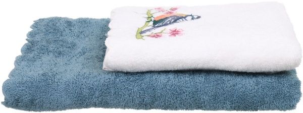 Набор полотенец Sophie 2 шт. синий La Nuit 